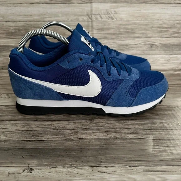 Nike Shoes Nike Mens Md Runner Blue Suede Retro Athletic